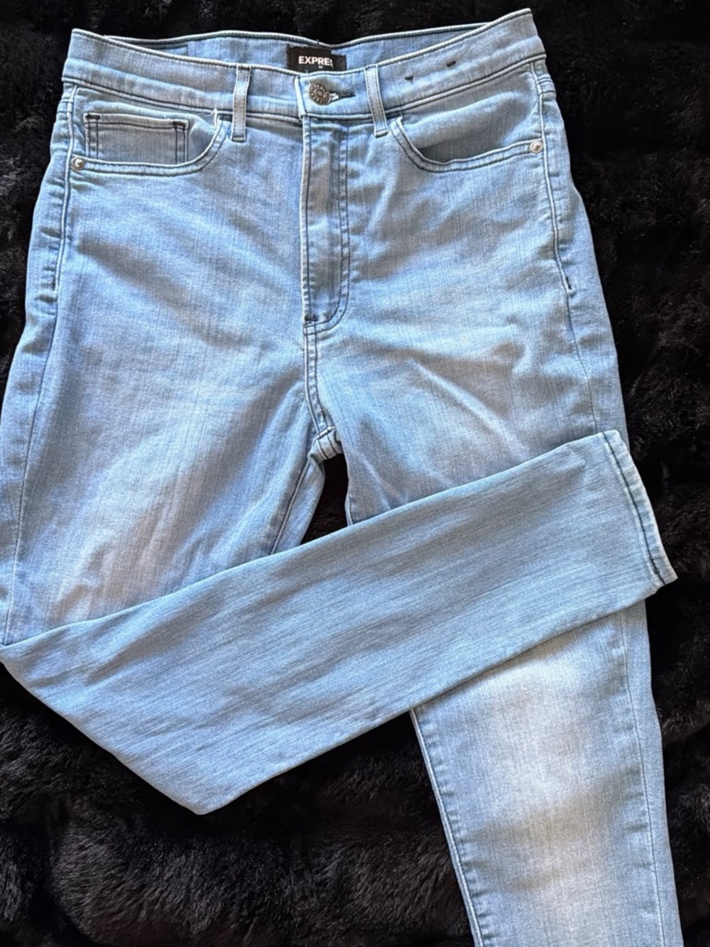 Express Light Blue Women’s Skinny Jeans